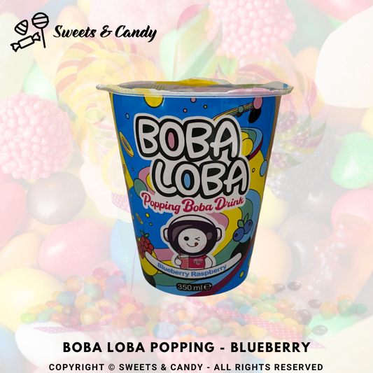 Boba Loba Popping - Blueberry
