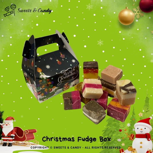 Christmas Fudge Box