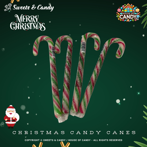 Christmas Candy Canes (4 Units)
