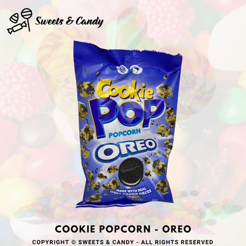 Cookie Popcorn - Oreo