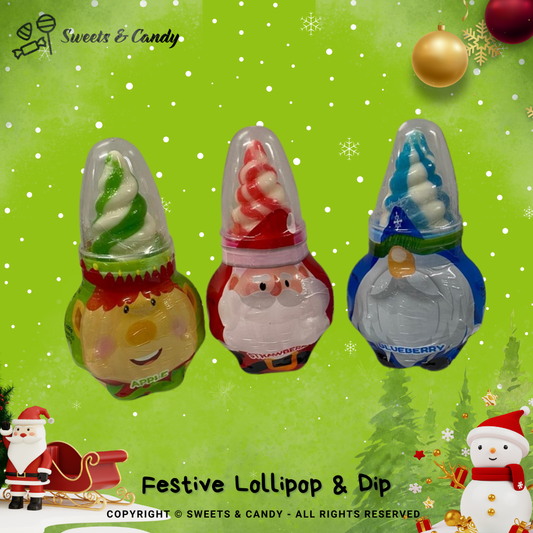 Festive Lollipop & Dip