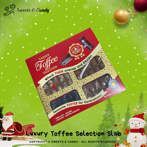 Luxury Toffee Selection Slab