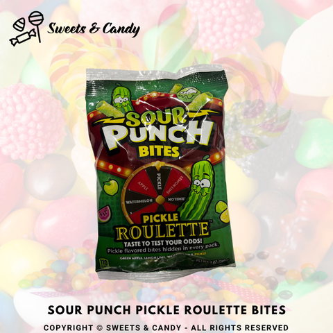 Sour Punch Pickle Roulette Bites