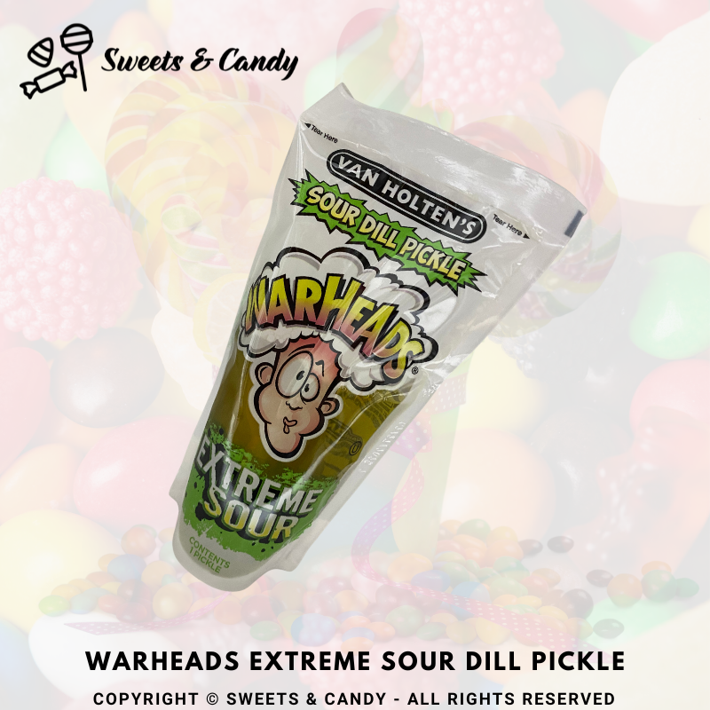 Warheads Extreme Sour Dill Pickle