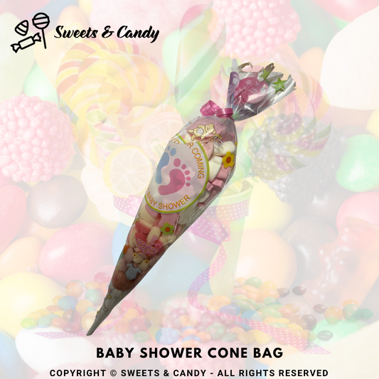 Baby Shower Cone Bag