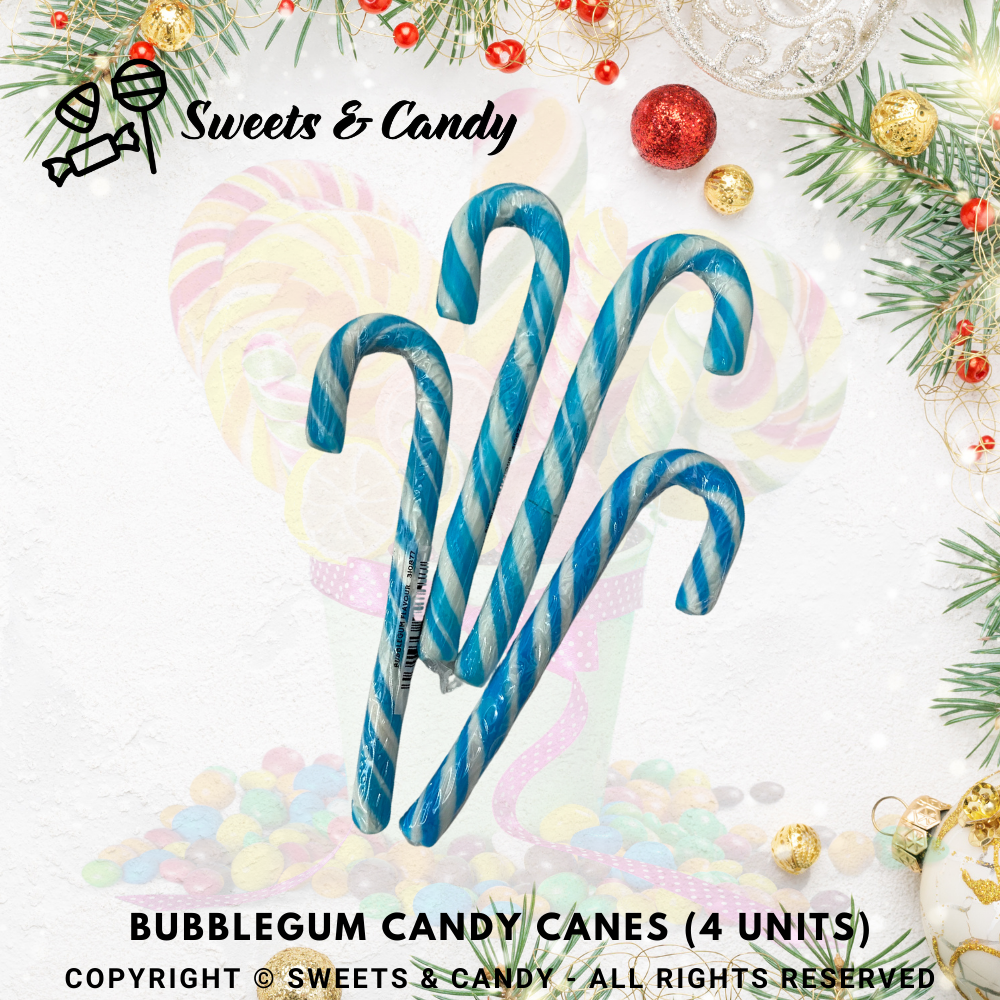 Bubblegum Candy Canes (4 Units)