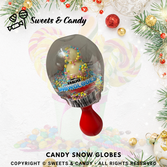 Candy Snow Globes