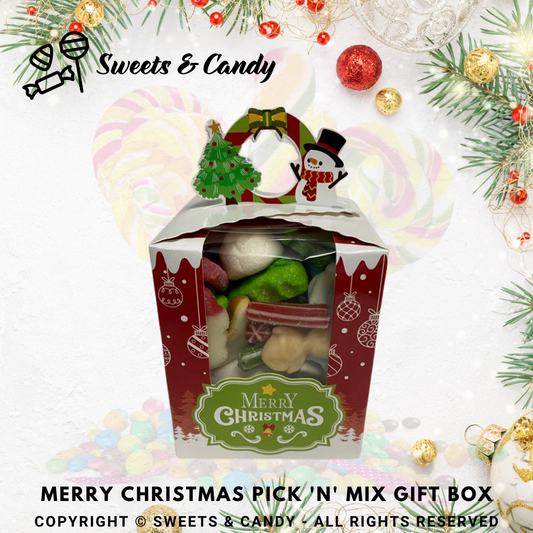 Merry Christmas Pick 'N' Mix Gift Box