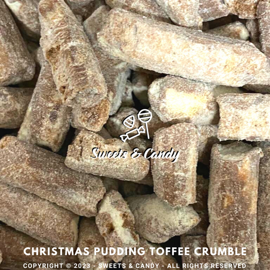Christmas Pudding Toffee Crumble