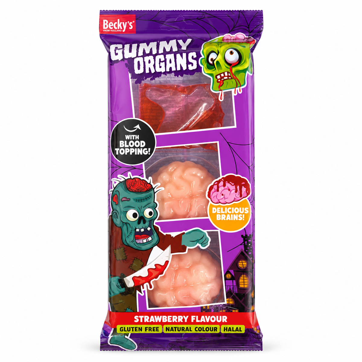 Gummy Organs Halloween Candy