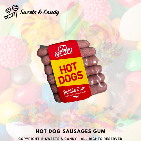 Hot Dog Sausages Gum