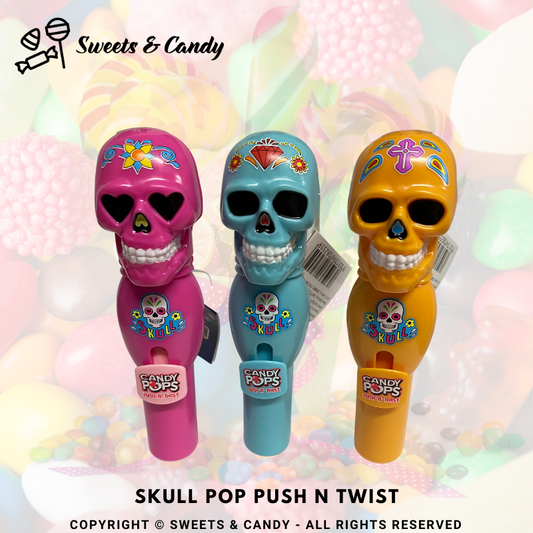 Skull Pop Push N Twist