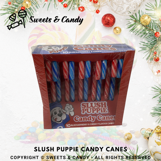 Slush Puppie Candy Canes