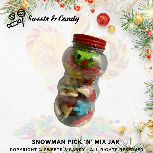 Snowman Pick ‘N’ Mix Jar
