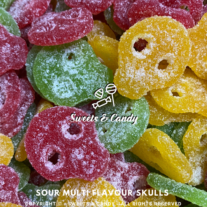 Sour Multi Flavour Skulls