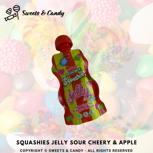 Squashies Jelly Sour Cheery & Apple