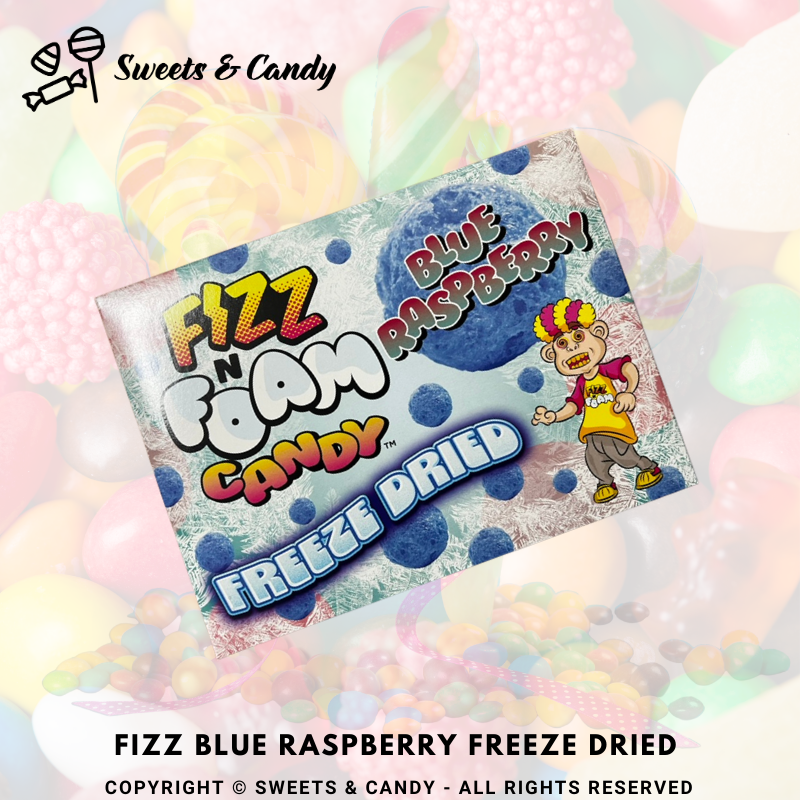 Fizz Blue Raspberry Freeze Dried