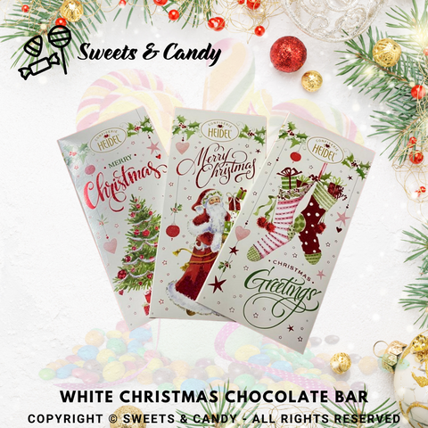 White Christmas Chocolate Bar