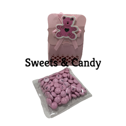 Baby Shower Favour Box (Pink)