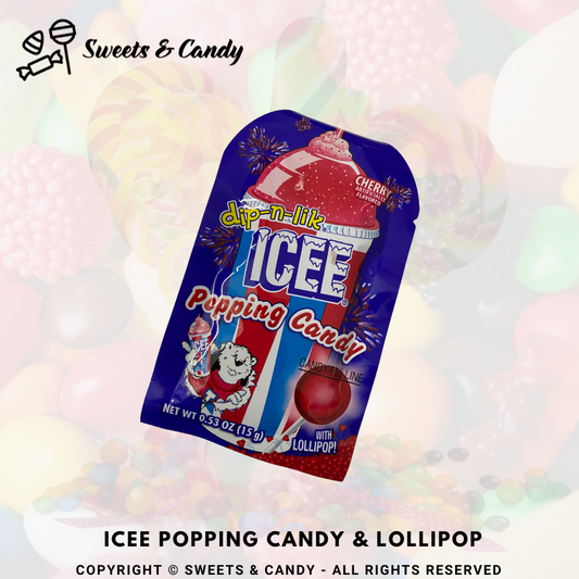 ICEE Popping Candy & Lollipop