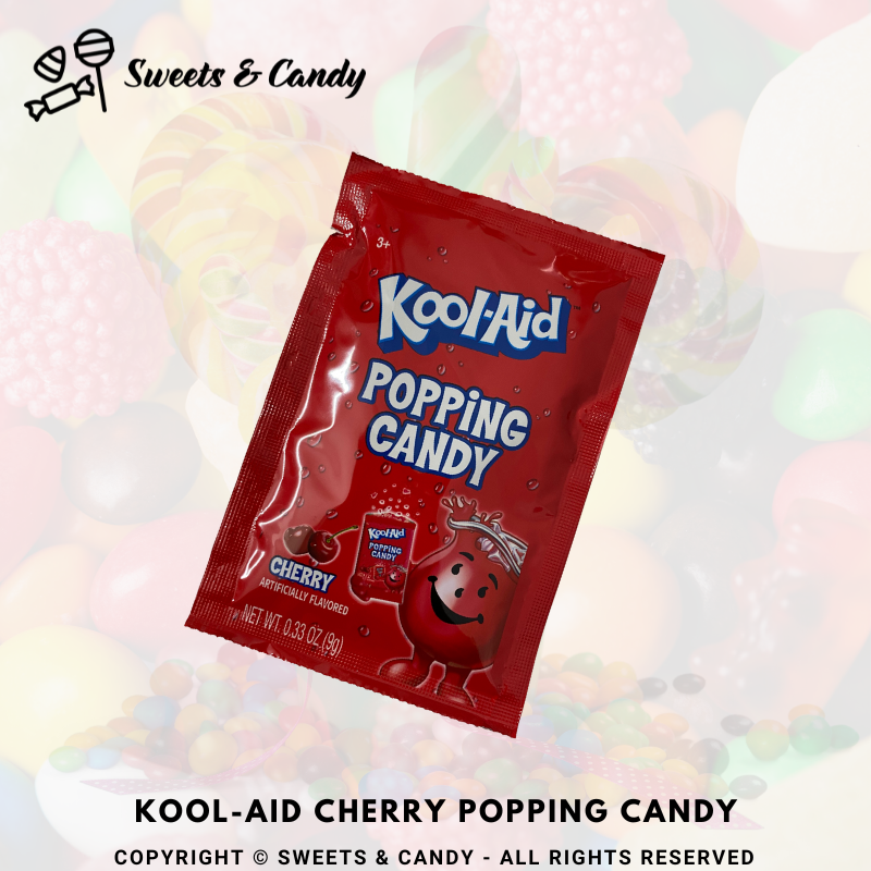 Kool-Aid Cherry Popping Candy