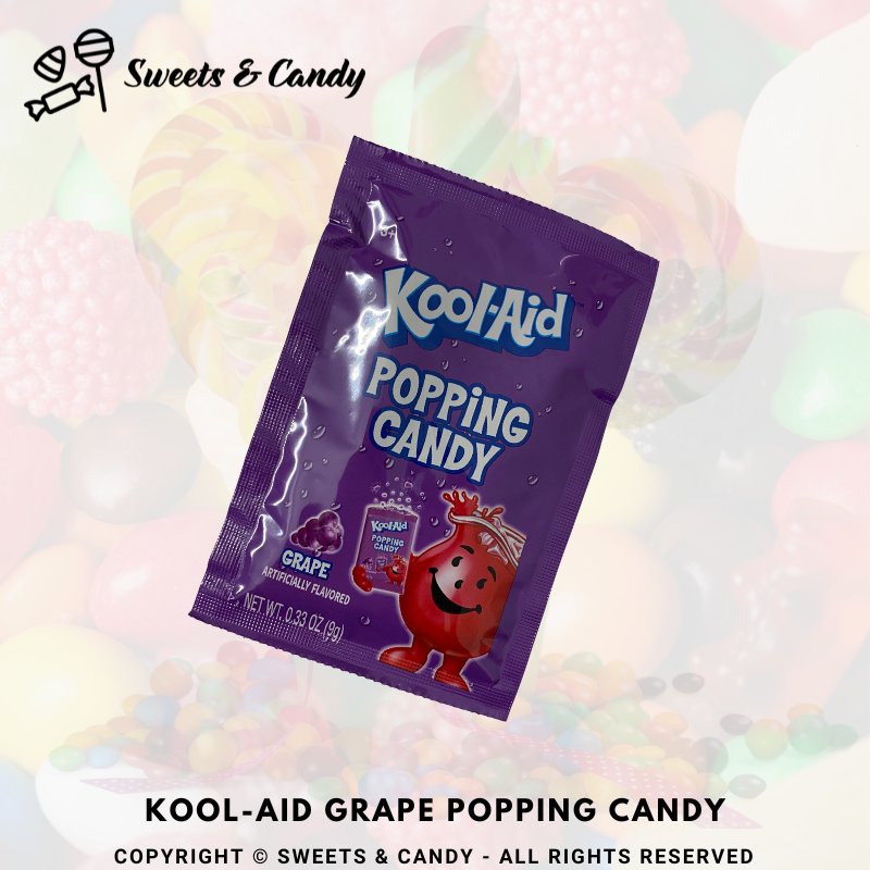Kool-Aid Grape Popping Candy