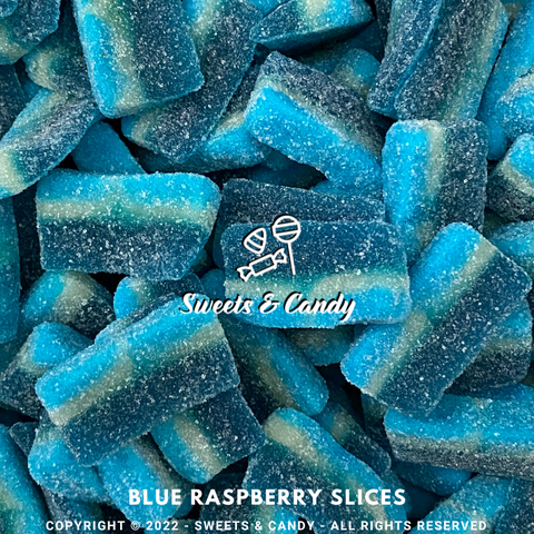 Blue Raspberry Slices