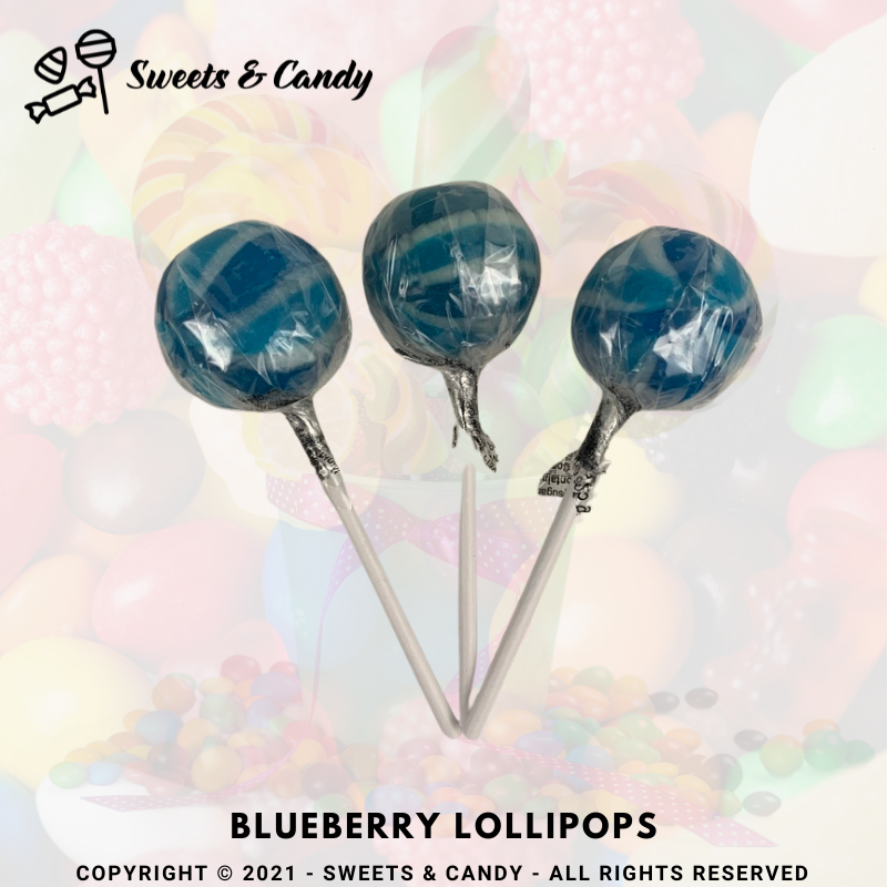 Blueberry Lollipops (4 Units)