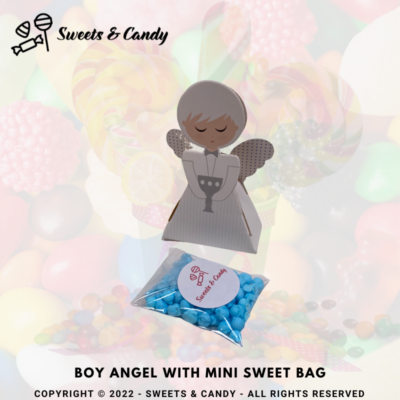Boy Angel with Mini Sweet Bag