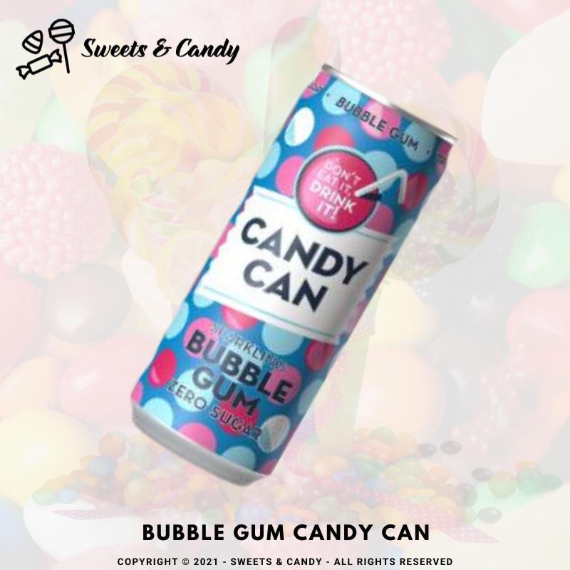 Bubble Gum Candy Can