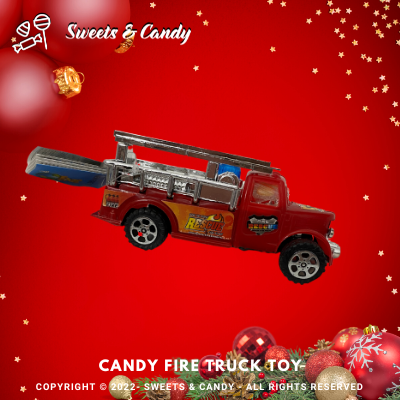 Candy Fire Truck Toy