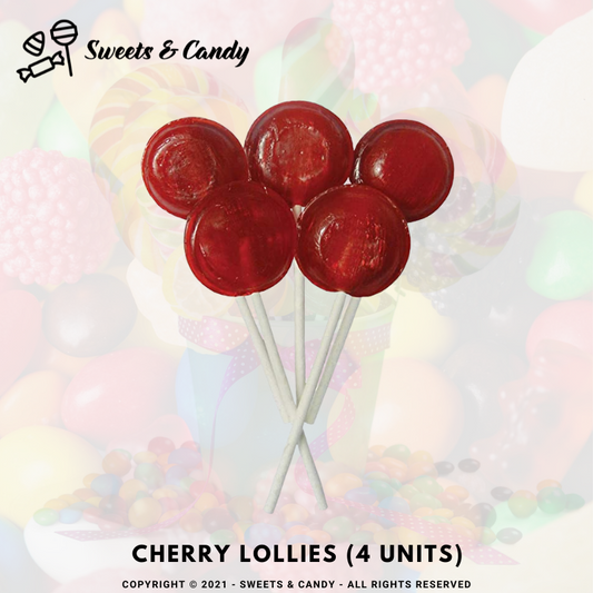 Cherry Lollies (4 Units)