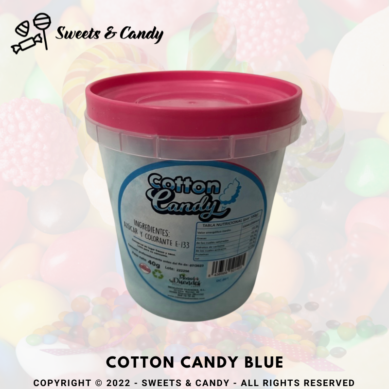 Cotton Candy (Floss) Blue