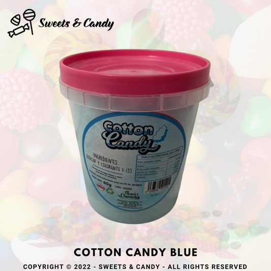 Cotton Candy (Floss) Blue