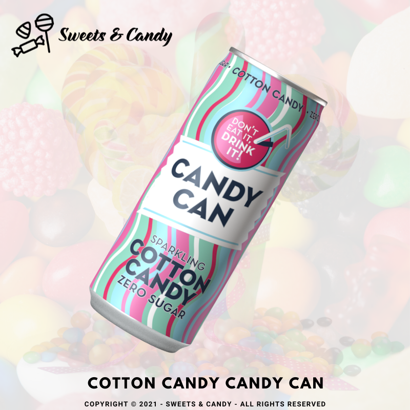 Cotton Candy Candy Can