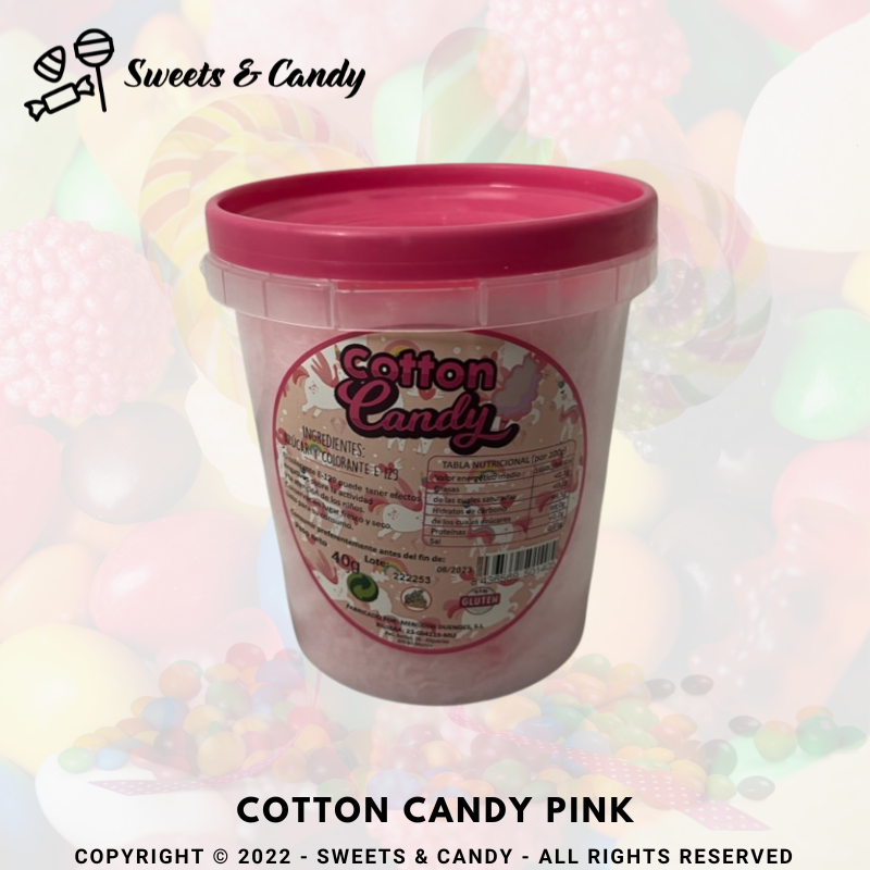 Cotton Candy (Floss) Pink