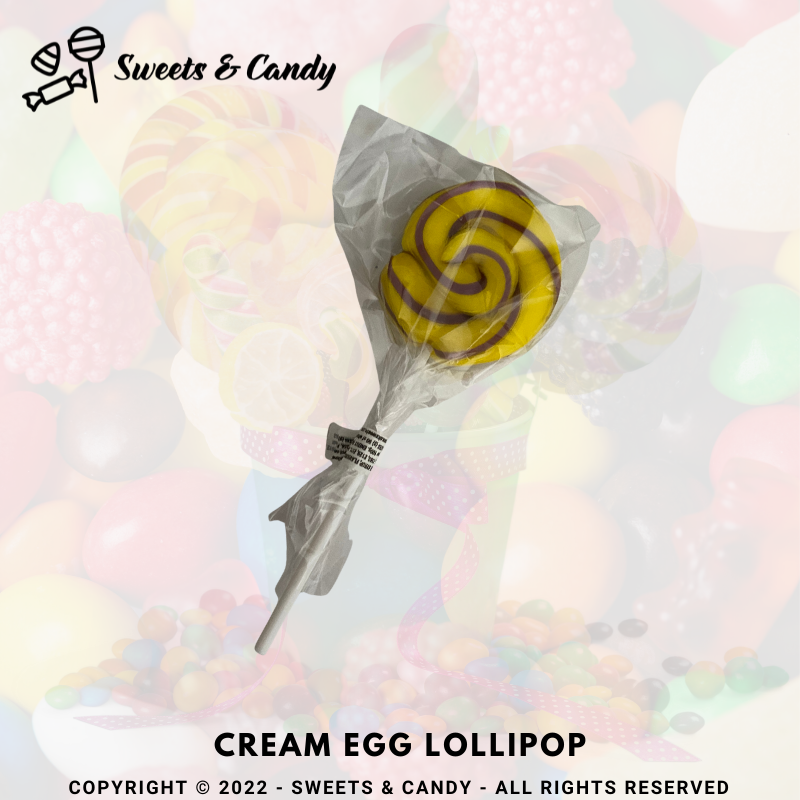 Cream Egg Lollipop
