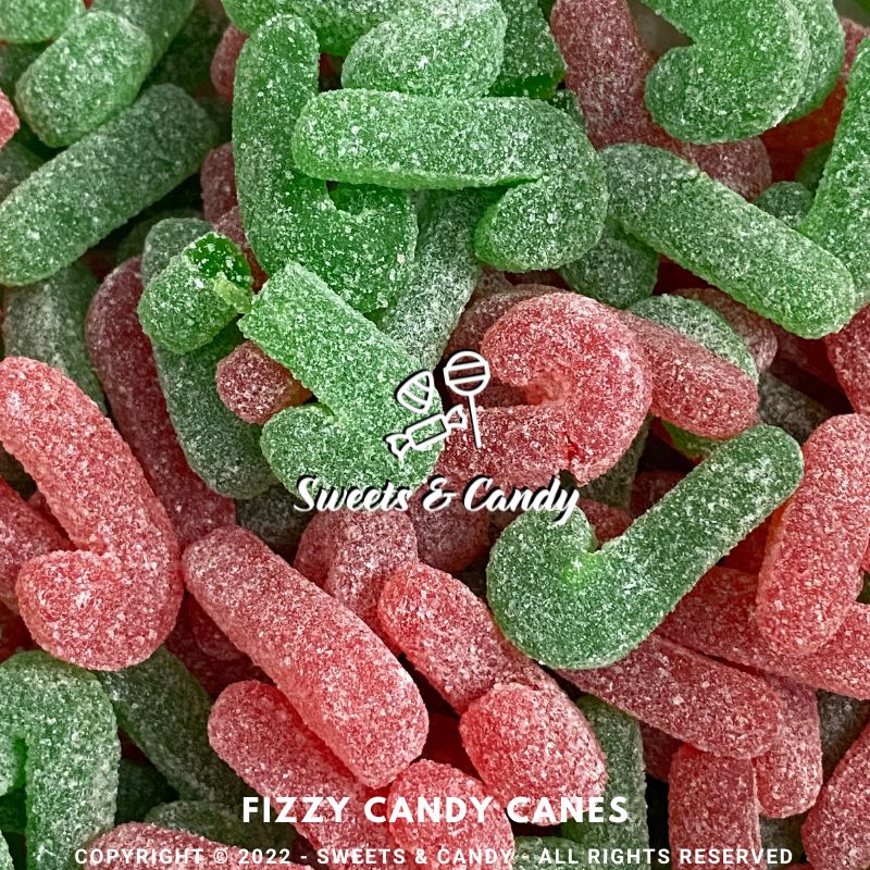 Fizzy Candy Canes