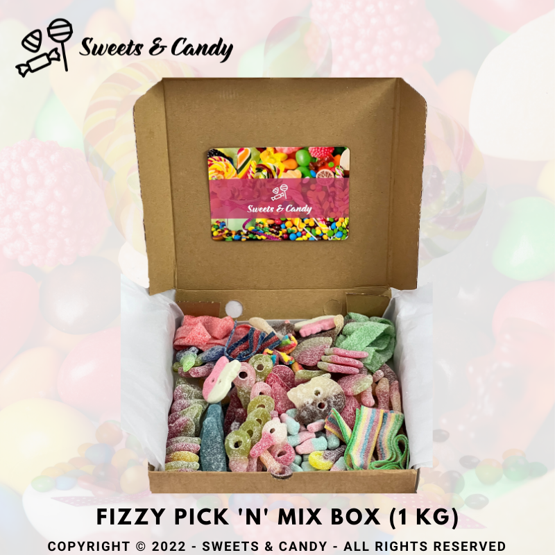 Fizzy Pick 'N' Mix Box (1 kg) – Sweets & Candy