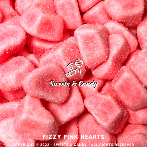 Fizzy Pink Hearts