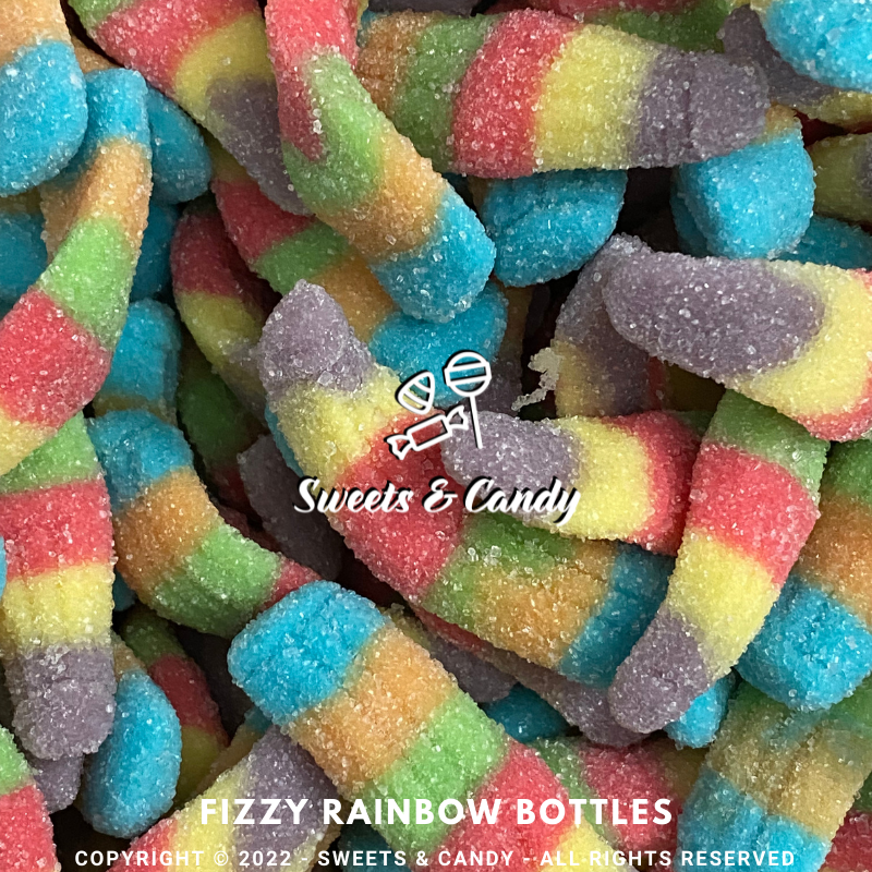 Fizzy Rainbow Bottles
