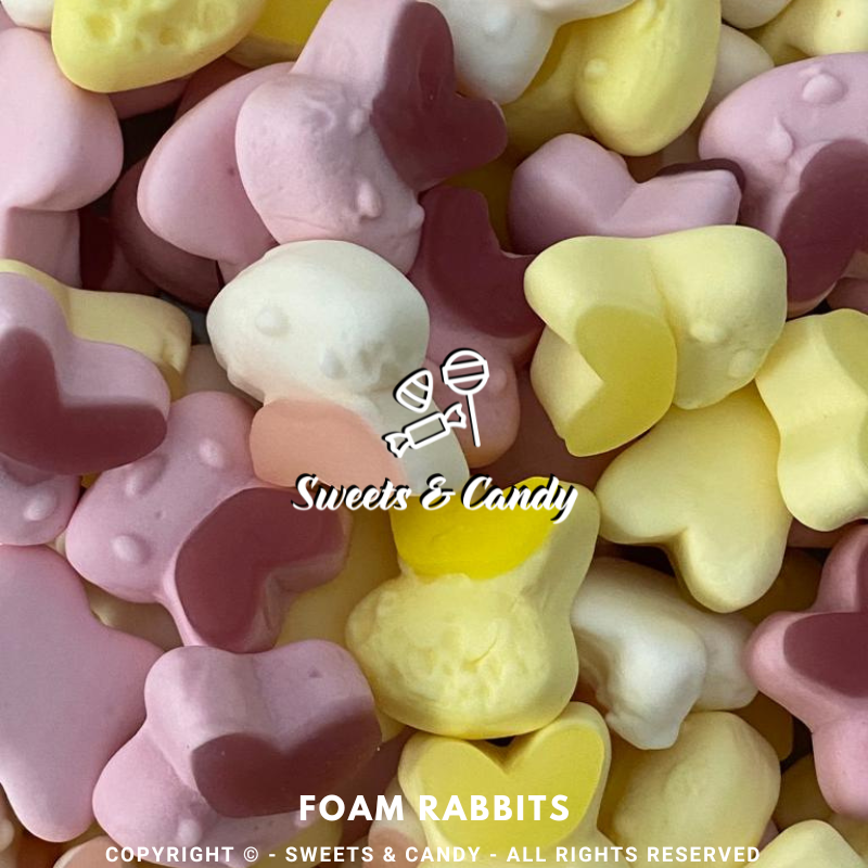 Foam Rabbits – Sweets & Candy