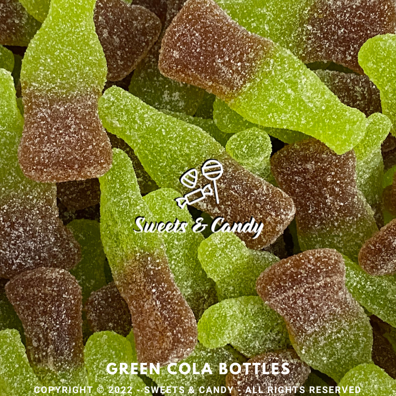 Green Cola Bottles