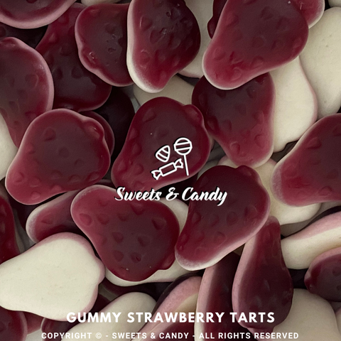 Gummy Strawberry Tarts