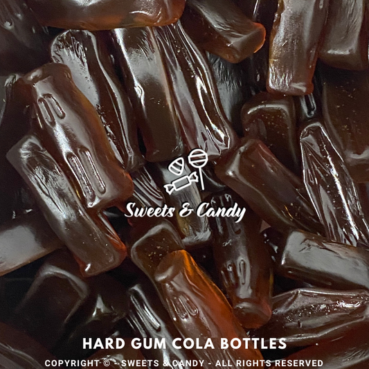 Hard Gum Cola Bottles