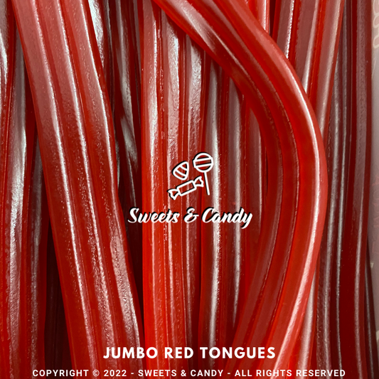 Jumbo Red Tongues (4 pcs)
