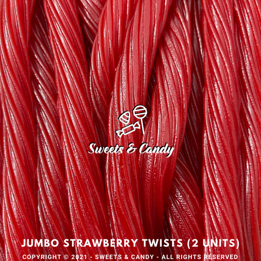 Jumbo Strawberry Twists (2 Units)
