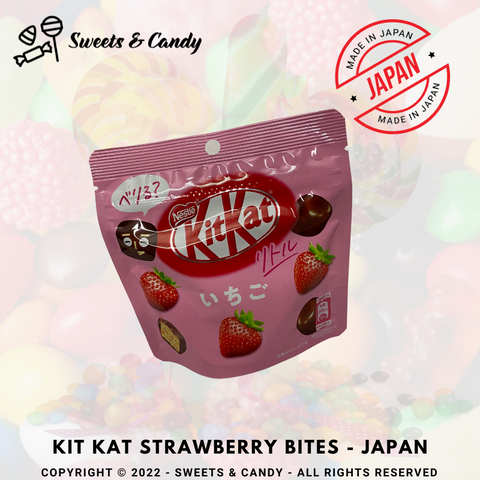 Kit Kat Strawberry Bites - Japan