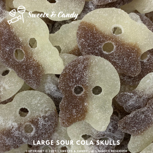Large Sour Cola Skulls
