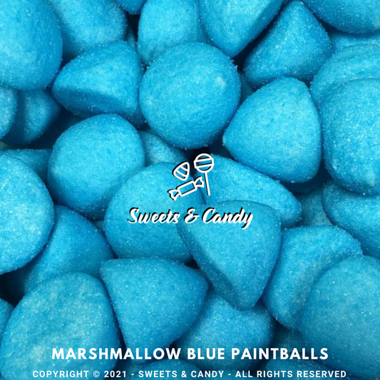 Marshmallow Blue Paintballs